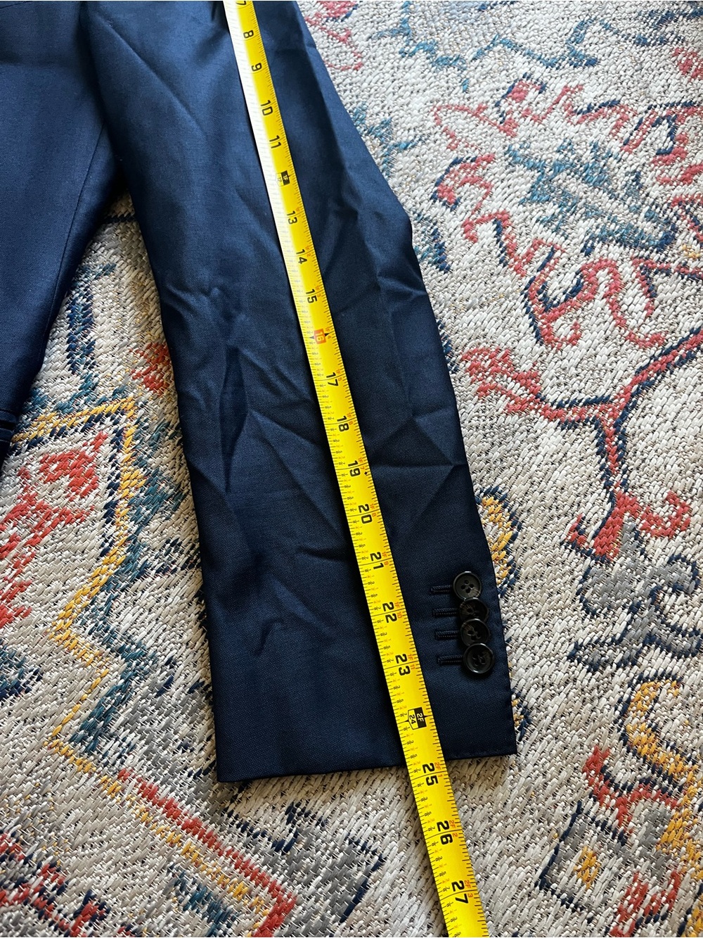 Suitsupply Men's Navy Two-Piece Suit 40R 32x30.5 100% Wool - Picture 8 of 16